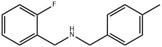 N-(2-Fluorobenzyl)-4-MethylbenzylaMine, 97% Structure
