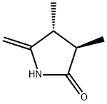 2-피롤리디논,3,4-디메틸-5-메틸렌-,트랜스-(9CI)