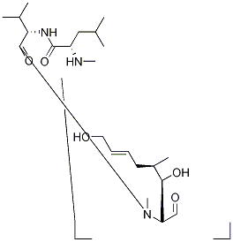cyclosporine metabolite M17 Structure