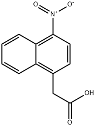 4-NITRO-1-NAPHTHALENE ACETIC ACID Structure