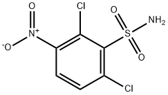 2,6-Dichloro-3-nitrobenzenesulfonamide,89281-19-6,结构式