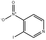 3-ヨード-4-ニトロピリジン 化学構造式