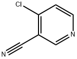 4-Chloro-3-cyanopyridine 化学構造式