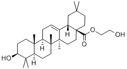 2-Hydroxyethyl oleanolate Structure