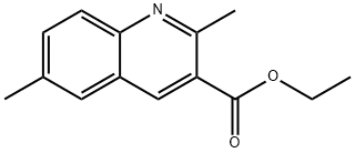 2,6-DIMETHYLQUINOLINE-3-CARBOXYLIC ACID ETHYL ESTER price.