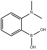 2-(二甲氨基)苯硼酸,89291-23-6,结构式