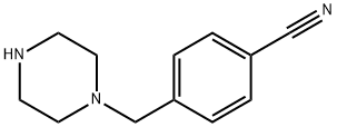 1-(4-CYANOBENZYL)PIPERAZINE 化学構造式