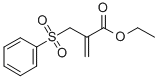 Ethyl 2-((phenylsulfonyl)methyl)acrylate Struktur