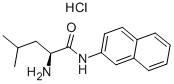 L-LEUCINE BETA-NAPHTHYLAMIDE HYDROCHLORIDE Structure