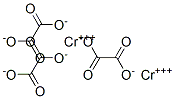 草酸铬, 89306-90-1, 结构式