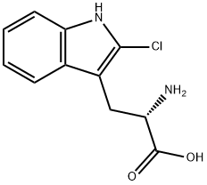 L-2-氯色氨酸, 89311-53-5, 结构式