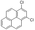 1,3-dichloropyrene Structure
