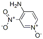 4-Pyridinamine,  3-nitro-,  1-oxide Structure