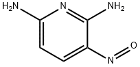 2,6-二氨基-3-亚硝基嘧啶, 89323-10-4, 结构式