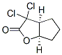 2H-Cyclopenta[b]furan-2-one,3,3-dichlorohexahydro-,cis-(9CI) Struktur
