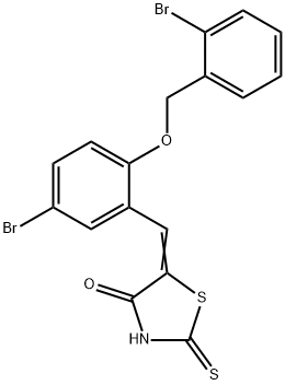 PRL-3 INHIBITOR I,893449-38-2,结构式