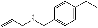N-(4-エチルベンジル)-2-プロペン-1-アミン 化学構造式