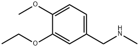 1-(3-乙氧基-4-甲氧基苯基)-N-甲基甲胺, 893581-70-9, 结构式