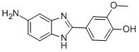 4-(5-AMINO-1H-BENZOIMIDAZOL-2-YL)-2-METHOXY-PHENOL Structure