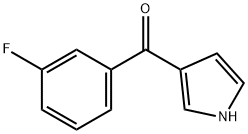 3-(3-FluoroBenzoyl)-1H-pyrrole Structure