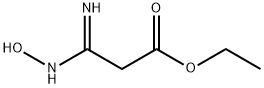(HYDROXYAMIDINO)-ACETIC ACID ETHYL ESTER 化学構造式