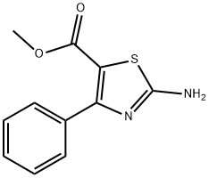 METHYL 2-AMINO-4-PHENYLTHIAZOLE-5-CARBOXYLATE Structure
