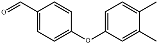 4-(3,4-DIMETHYLPHENOXY)BENZALDEHYDE Struktur