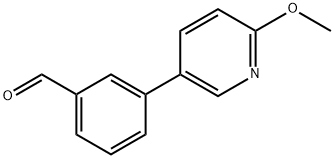 3-(4-甲基-吡啶-3-基)-苯甲醛,893736-62-4,结构式