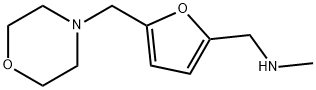 N-methyl-{[5-(morpholinomethyl)-2-furyl]methyl}amine Struktur