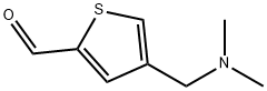 4-((二甲氨基)甲基)噻吩-2-甲醛, 893745-77-2, 结构式