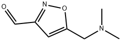 3-Isoxazolecarboxaldehyde,  5-[(dimethylamino)methyl]- Struktur