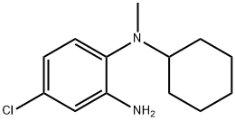 N-(2-Amino-4-chlorophenyl)-N-cyclohexyl-N-methylamine Structure