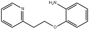 2-(2-ピリジン-2-イルエトキシ)アニリン 化学構造式
