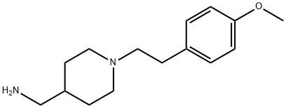 {1-[2-(4-methoxyphenyl)ethyl]piperidin-4-yl}methylamine Struktur