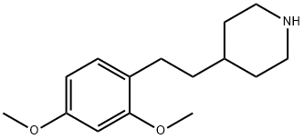 4-[2-(2,4-dimethoxyphenyl)ethyl]piperidine Structure