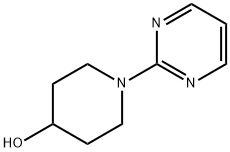 1-PYRIMIDIN-2-YL-PIPERIDIN-4-OL Structure