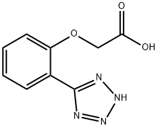 [2-(1H-Tetrazol-5-yl)-phenoxy]-acetic acid Structure