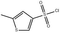 5-メチル-3-チオフェンスルホニルクロリド 化学構造式