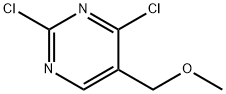 2,4-二氯-5-(甲氧基甲基)嘧啶,89380-14-3,结构式