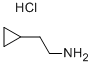 2-环丙基乙胺盐酸盐, 89381-08-8, 结构式