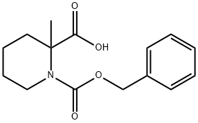 2-METHYL-PIPERIDINE-1,2-DICARBOXYLIC ACID 1-BENZYL ESTER Structure