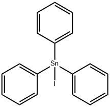 トリフェニルヨードスタンナン 化学構造式