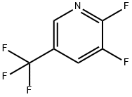 2,3-二氟-5-(三氟甲基)吡啶, 89402-42-6, 结构式