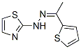 チアゾール-2(3H)-オン[1-(2-チエニル)エチリデン]ヒドラゾン 化学構造式