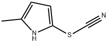 Thiocyanic acid, 5-methylpyrrol-2-yl ester (7CI) Struktur
