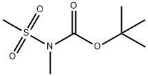 N-(tert-Butoxycarbonyl)-N-MethylMethanesulfonaMide Structure