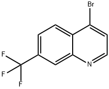 4-BROMO-7-TRIFLUOROMETHYLQUINOLINE Structure