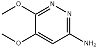 6-AMino-3,4-diMethoxy-pyridazine Struktur