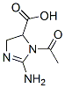 2-Imidazoline-5-carboxylic acid, 1-acetyl-2-amino- (7CI),89465-27-0,结构式