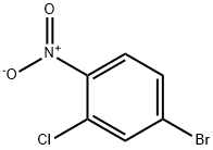 4-bromo-2-chloro-1-nitrobenzene Struktur